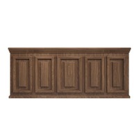Bureau de réception rétro traditionnel, salon de beauté avec comptoir caissier, table de réception blanche bon marché pour bureau