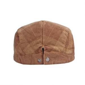 Gorra plana de pana retro británica para hombre y mujer, estilo boina, ideal para primavera, otoño e invierno, venta al por mayor. - Product Image 3