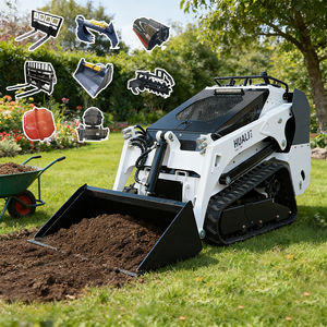 شحن مجاني لودر صغير جديد رخيص للاستخدام في الحدائق الصغيرة لودر انزلاقي صغير - Product Image 1