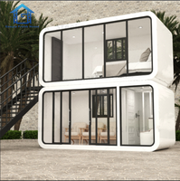 Maison préfabriquée modulaire moderne, pods de bureau portables, unité préfabriquée, cabine Apple, espace de travail insonorisé, pod de bureau insonorisé