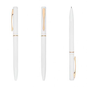 Stylos gel métalliques durables avec logo personnalisé 1,0 mm pour usage quotidien, stylos à bille pour la personnalisation de supports vierges - Product Image 6