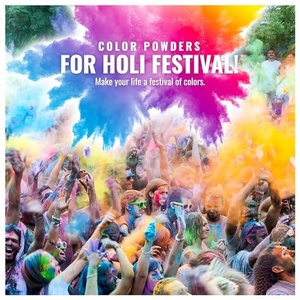 Polvo de Color Holi de Maíz de Grado Alimenticio al por Mayor OEM 100g, Polvo Biodegradable No Tóxico para Revelación de Género y Festival Holi - Product Image 2