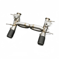 Système d'échappement Catback Power Upgrade Ss304 pour Maserati MC20 3.0T V6 2020-2023 Libérant un son de supercar puissant et explosif