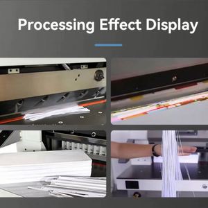 ST-450VG+ Guillotina Automática Profesional para Cortar Papel, Nuevo Diseño, 450 mm, Eléctrica, Tamaño A3 - Product Image 3