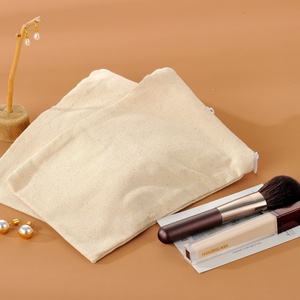 Glampkg Fashion Custom Reusable Portable Cotton Canvas <b>Dust</b> Storage <b>Bag</b> with Zipper - Product Image 4