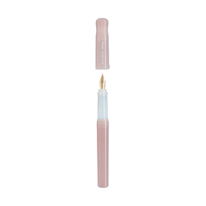Kakuno Madoromi P-FKA-1 Pastel Transparent Fountain Pen Cap Type <b>Refillable</b> <b>Ink</b> Cartridge Beginner Writing Stationery - Product Image 1