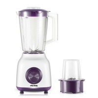 Blender électrique AKANE Puissant 350W Mixeur de cuisine avec pot en plastique de 1,5L et 6 lames pour smoothies, jus et glace pilée