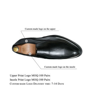 Chaussures habillées pour hommes, grandes tailles 38-48, mocassins pour soirée, mariage, marron, noir - Product Image 4