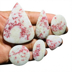 พลอยซินนาบาร์ธรรมชาติ FAIJAN GEMS คุณภาพสูง สำหรับทำเครื่องประดับแฮนด์เมด รูปทรงคาโบชอง ขนาดปรับแต่งได้ รับทำโดยบุคคลที่สาม - Product Image 1