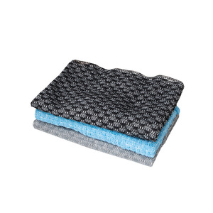 Nylon Exfoliating Bath Towel Long Strip <b>Back</b> <b>Scrubber</b> <b>Shower</b> Body Cleaning Tool Blue Black Gray Zhejiang Made - Product Image 4