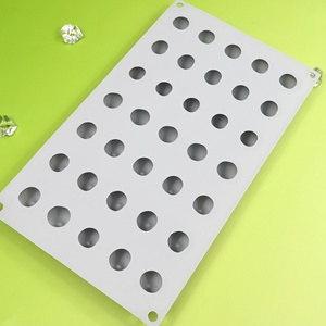 Moule en silicone 35 cavités pour dessert mousse cerise et chocolat, écologique, résistant au four, outil de pâtisserie en stock, marque <span class=keywords><strong>ZGH</strong></span>, modèle transfrontalier - Product Image 2