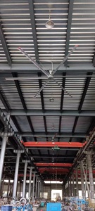Ventilateur de plafond industriel électrique HVLS Church Fan 24 pieds (7,3 m) avec pales en alliage d'aluminium et de magnésium, roulement à billes, garantie de 3 ans - Product Image 6