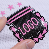 Patchs de transfert holographiques en TPU, étiquettes de transfert thermique écologiques, patchs de football, logo personnalisé, patchs de maillot de football personnalisés pour chapeau