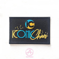 Bordure découpée au laser merrow patch de broderie à coudre usine écologique accessoire de vêtement direct