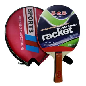 热销高品质qupoplar木质乒乓球拍轻质最佳乒乓球拍