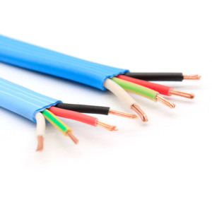 مضخة مياه غاطسة كابل طاقة 2 Core 4 14awg 12awg 10awg محرك مسطح مقاوم للماء - Product Image 6