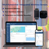 Traceur GPS solaire ILinkCon pour conteneurs 4G/WiFi, moniteur satellite pour conteneurs frigorifiques, capteurs multiples, autonomie 8-10 ans, étanche IP67, compatible PC
