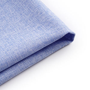 Approvisionnement d'usine lin tissu cationique fil teint doux jersey cationique polyester tissu à carreaux pour vêtement de chemise - Product Image 5