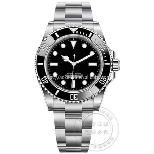 Orologi di Lusso Automatici Meccanici con Movimento Seiko, Acciaio Inossidabile 904L, GMT da <span class=keywords><strong>Uomo</strong></span>, Logo Personalizzato, Cronografo, Vetro Zaffiro, Superclone - Product Image 2