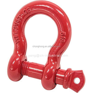 Đôi gỉ bảo vệ giả mạo thép carbon W/Hợp kim vít pin Bow còng nặng nhiệm vụ <span class=keywords><strong>D</strong></span> vòng còng <span class=keywords><strong>5</strong></span>/<span class=keywords><strong>8</strong></span> "Neo còng - Product Image 2