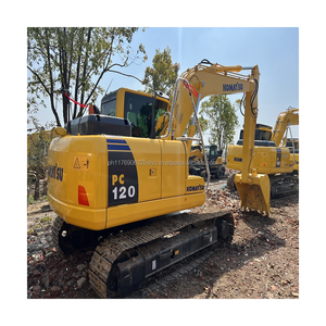 Excavadora de orugas de segunda mano de gran potencia fabricada en Japón Komatsu Pc120 Excavadoras usadas Komatsu en stock - Product Image 3