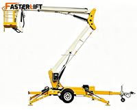 FASTER LIFT Nacelle élévatrice articulée tractable motorisée 10-24m