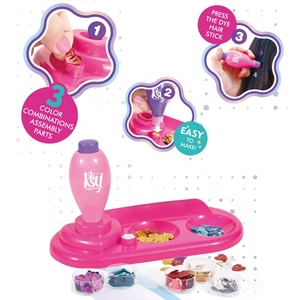 Kit de lentejuelas para el cabello AiJH DIY para niñas, kit de lentejuelas sin pegamento, herramienta para peinar el cabello con brillantina para niñas, recuerdo de fiesta, juguete de belleza - Product Image 4