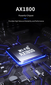 การ์ดไวไฟ PCIe กำลังขยายสูง Ax1800 อะแดปเตอร์บลูทูธไร้สาย การ์ดเครือข่ายไร้สาย - Product Image 6