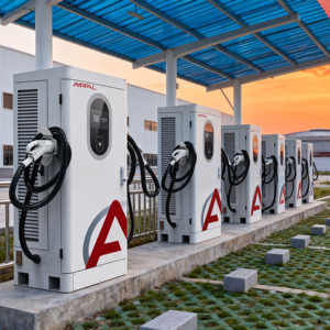 AMPPAL ใหม่ 60KW -160KW ติดตั้งง่าย คุณภาพเชื่อถือได้ เครื่องชาร์จ CCS แบบติดตั้งบนพื้น สำหรับบ้านและธุรกิจ สถานีชาร์จรถยนต์ไฟฟ้า - Product Image 1