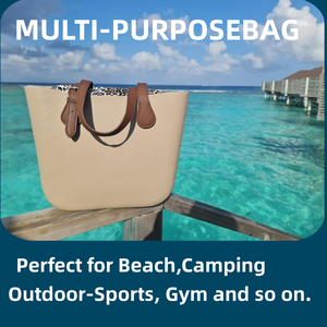 Bolsa de Viaje de Playa EVA, Bolsas de Fin de Semana con Asas Largas, Bolsa de Hombro de Gran Capacidad de Color Sólido - Product Image 5