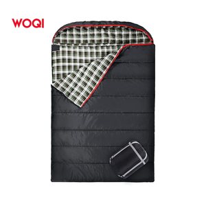 WOQI – sac de couchage double camping Offre Spéciale coton extérieur avec sac de compression, prix de gros - Product Image 1