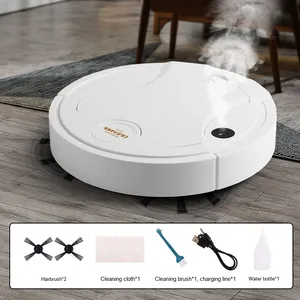 Robot de nettoyage intelligent entièrement automatique avec humidificateur mobile et fonction de pulvérisation, aspirateur domestique, accessible à l'international - Product Image 6