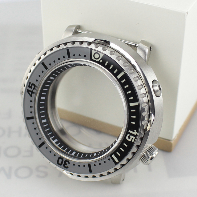 43.3mm Steel Men's Automated Machinery Watch Case for NH35/36/38 4R36 Movement PRO-SPEX SRPE31K1 Style Modification Accessories