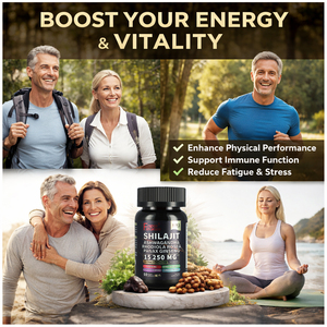 Capsules de Shilajit Shecome de haute qualité, 60 capsules, capsules de Shilajit avec Ashwagandha, compléments de santé Shilajit pour adultes - Product Image 3