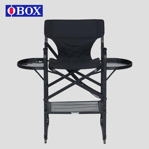 เก้าอี้พับกลางแจ้ง OBOX อลูมิเนียมอัลลอยด์ พร้อมโต๊ะ เก้าอี้พักผ่อนในสวน ขนาดใหญ่ พับได้ ดีไซน์ร่วมสมัย - Product Image 2