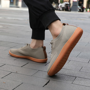 Baskets de sport unisexes pour hommes et femmes, grande taille, légères, imperméables, avec empeigne en maille respirante, semelle souple, à lacets, pour couple - Product Image 4