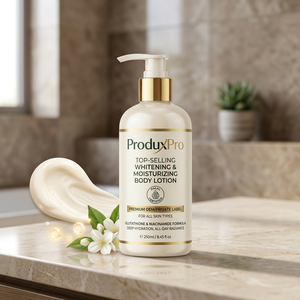 Crème hydratante et éclaircissante ProduxPro, best-seller, certifiée Halal, OEM/marque privée premium pour femmes, tous types de peau - Product Image 3