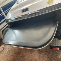 Tapis de plateforme de bain pour bateau 2009 Centurion Falcon V en mousse EVA imitation teck, style SeaDek MarineMat Gatorstep, auto-adhésif