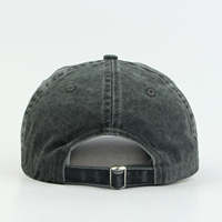 Casquettes de sport unisexes en coton lavé à bord incurvé et vieilli, avec logo brodé 3D personnalisé, casquette de baseball