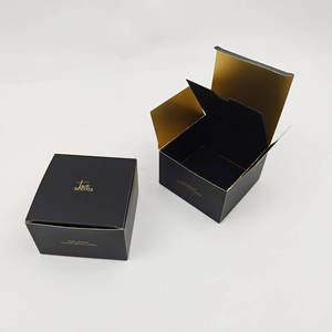 Boîtes d'emballage rigides en carton OEM personnalisées avec gaufrage, dorure à chaud et logo UV pour produits de soin, bougies et savons - Haute qualité, recyclées - Product Image 1