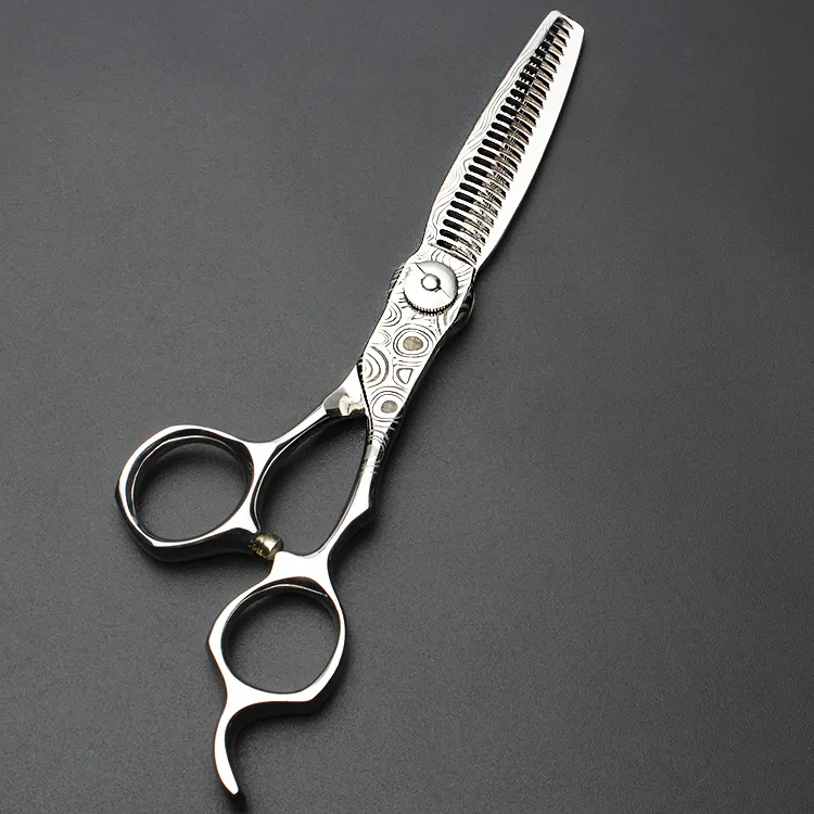Японские Ножницы для волос, парикмахерские Дамасские, 6 дюймов, набор ножниц для стрижки и филировки