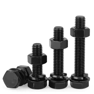 Stock de fábrica M3 M5 M6 <span class=keywords><strong>M8</strong></span> M10 M12 M16 * 60 <span class=keywords><strong>CS</strong></span> Gr4.8/8,8/10,9/12,9 DIN931/933 Perno de tuerca hexagonal Arandela de acero simple Fabricantes OEM/ODM - Product Image 3