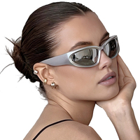 Myocade — lunettes de soleil, modèle WU STY20891G, verres miroirs, à la mode, pour sport de plein air, lentilles miroirs, une pièce, vente en gros, nouvelle collection 2022