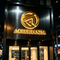 Lettres LED rétroéclairées personnalisées pour bureau, intérieur/extérieur, signalétique d'entreprise, logo mural, lettres en relief 3D LED