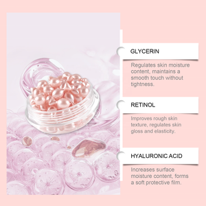 新製品スキンケア有機コラーゲンビタミン<span class=keywords><strong>E</strong></span>スムーススキン抗しわカプセル保湿フェイシャルブライトニングセラム - Product Image 2