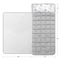 Tapis de sieste Standard pour tout-petits, éléphant avec oreiller et couverture pour enfants d'âge préscolaire, garderie