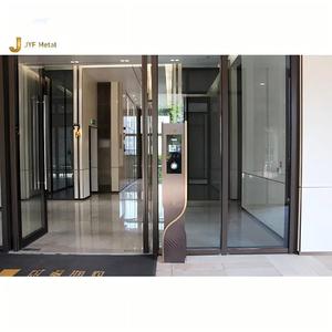 Panneau d'interphone en acier inoxydable brossé EX1029 pour immeuble de bureaux commerciaux, poste de porte en acier inoxydable et projets de sécurité - Product Image 1