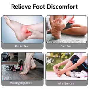 Máquina de masaje de trabajo de pie profundo con presión de aire calentada eléctrica, zapatos de rodillo, aumenta la sangre, masajeador de pies multifunción - Product Image 6