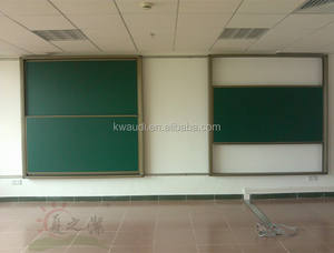 Ush-pizarra magnética de <span class=keywords><strong>tiza</strong></span> deslizante, máquina todo en uno multimedia para aula - Product Image 5