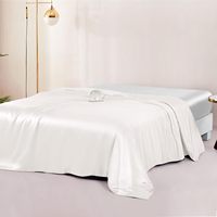 Fabricant chinois de linge de lit en soie de mûrier 100% pure, ensemble de housse de couette, drap en soie avec taie d'oreiller